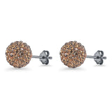 Full Ball Stud Earring