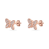Butterfly Stud Earring