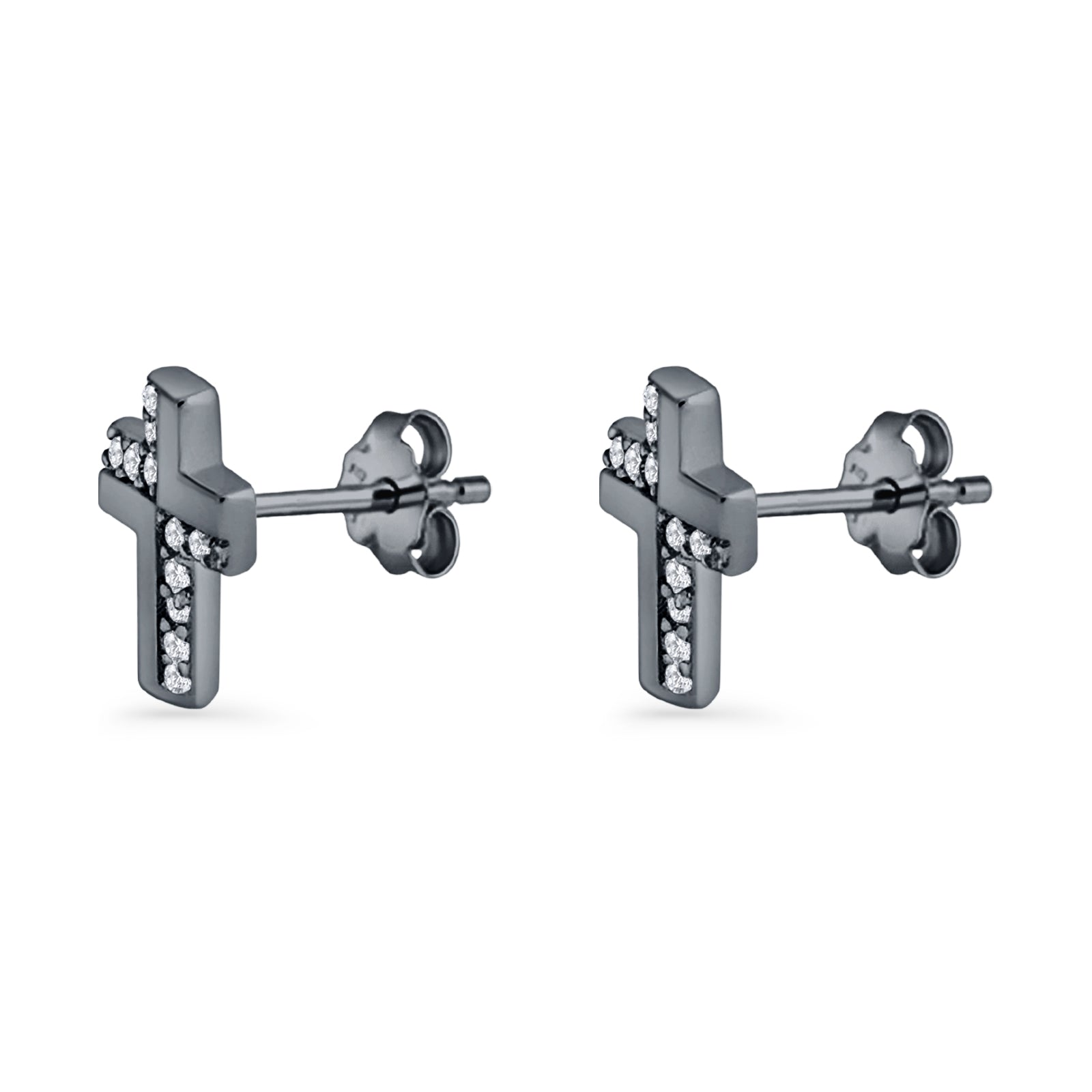 Cross Stud Earrings