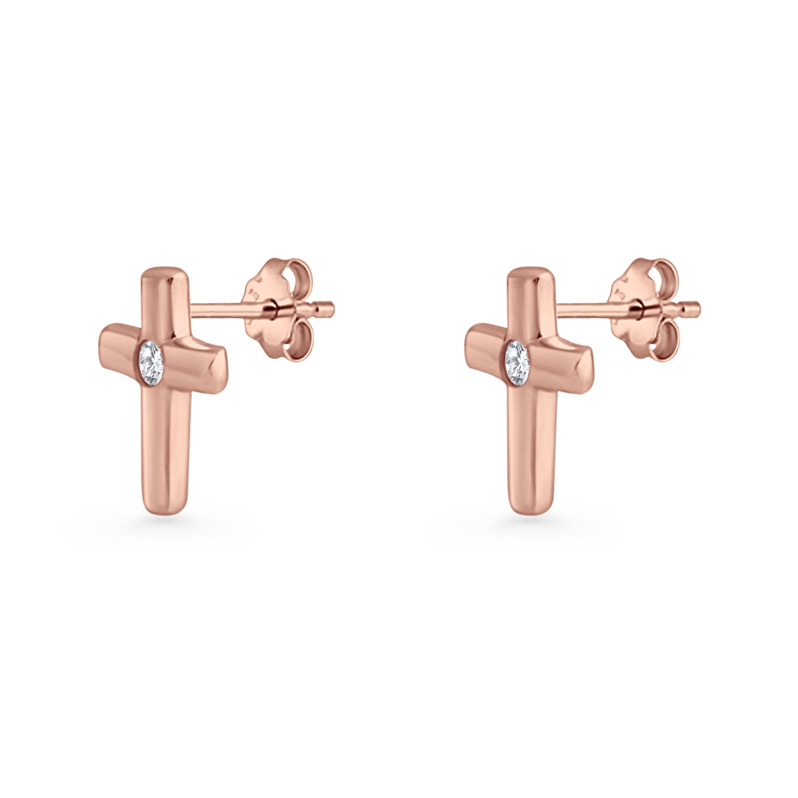 Cross Stud Earrings