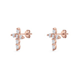 Cross Stud Earring