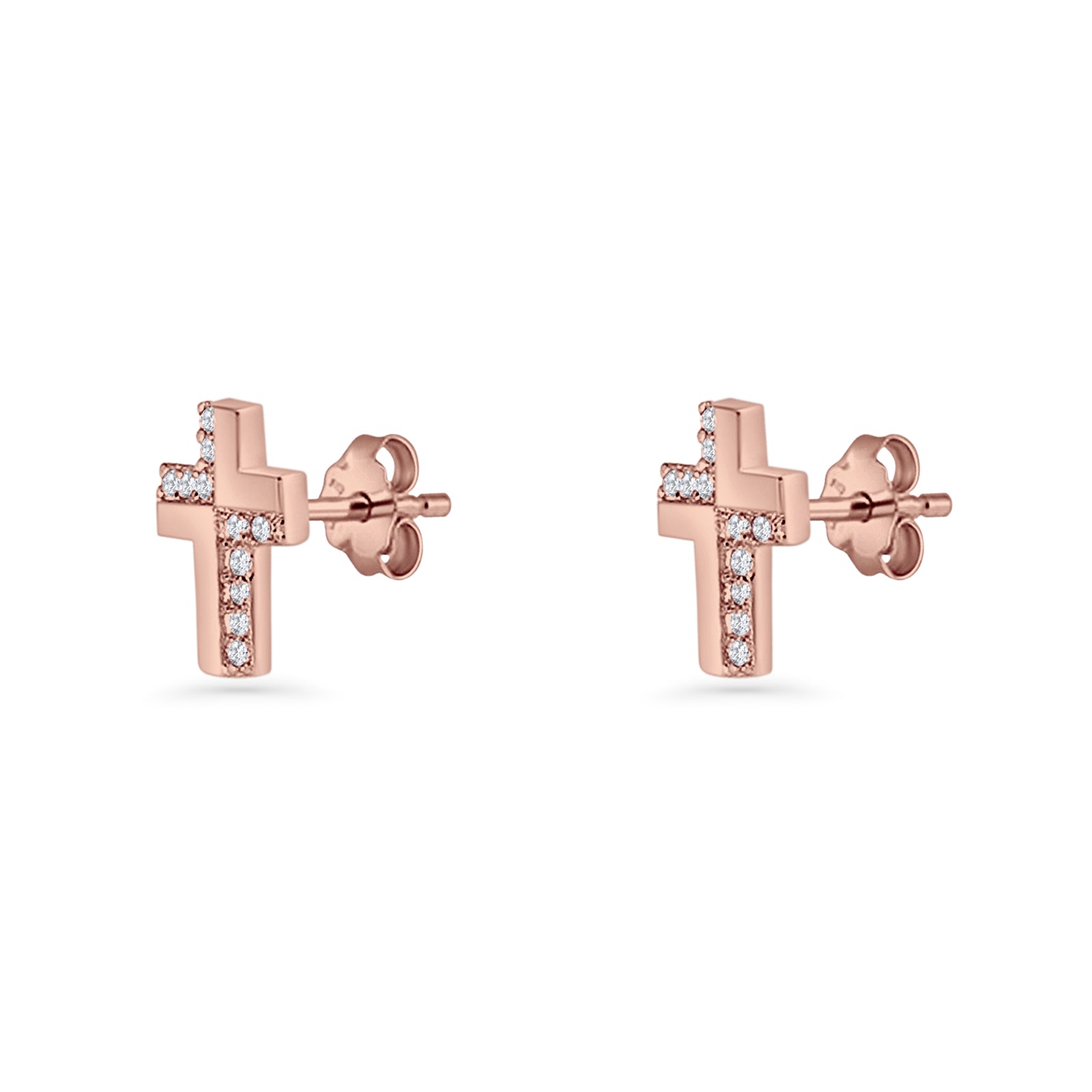 Cross Stud Earring