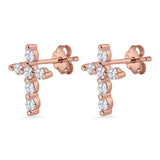 Cross Stud Earring