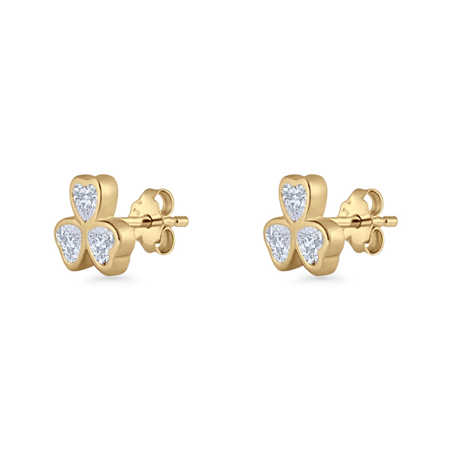 Clover Leaf Stud Earring