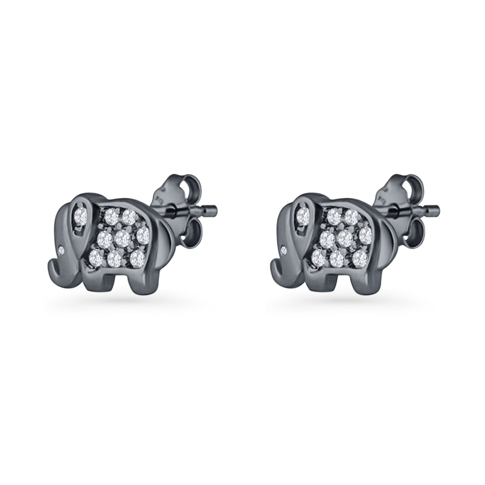 Elephant Stud Earrings