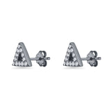 Triangular Stud Earrings