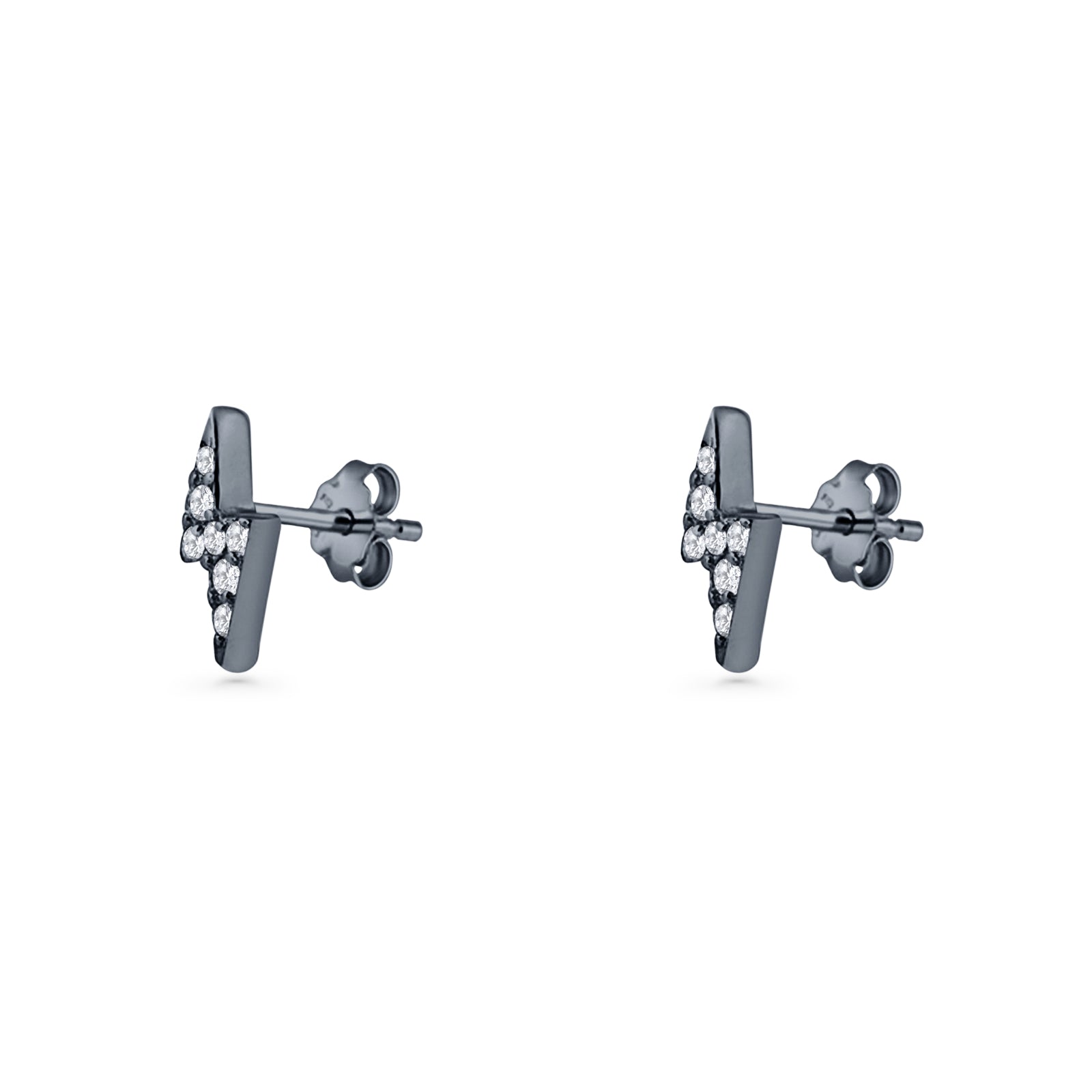 Thunderbolt Stud Earrings
