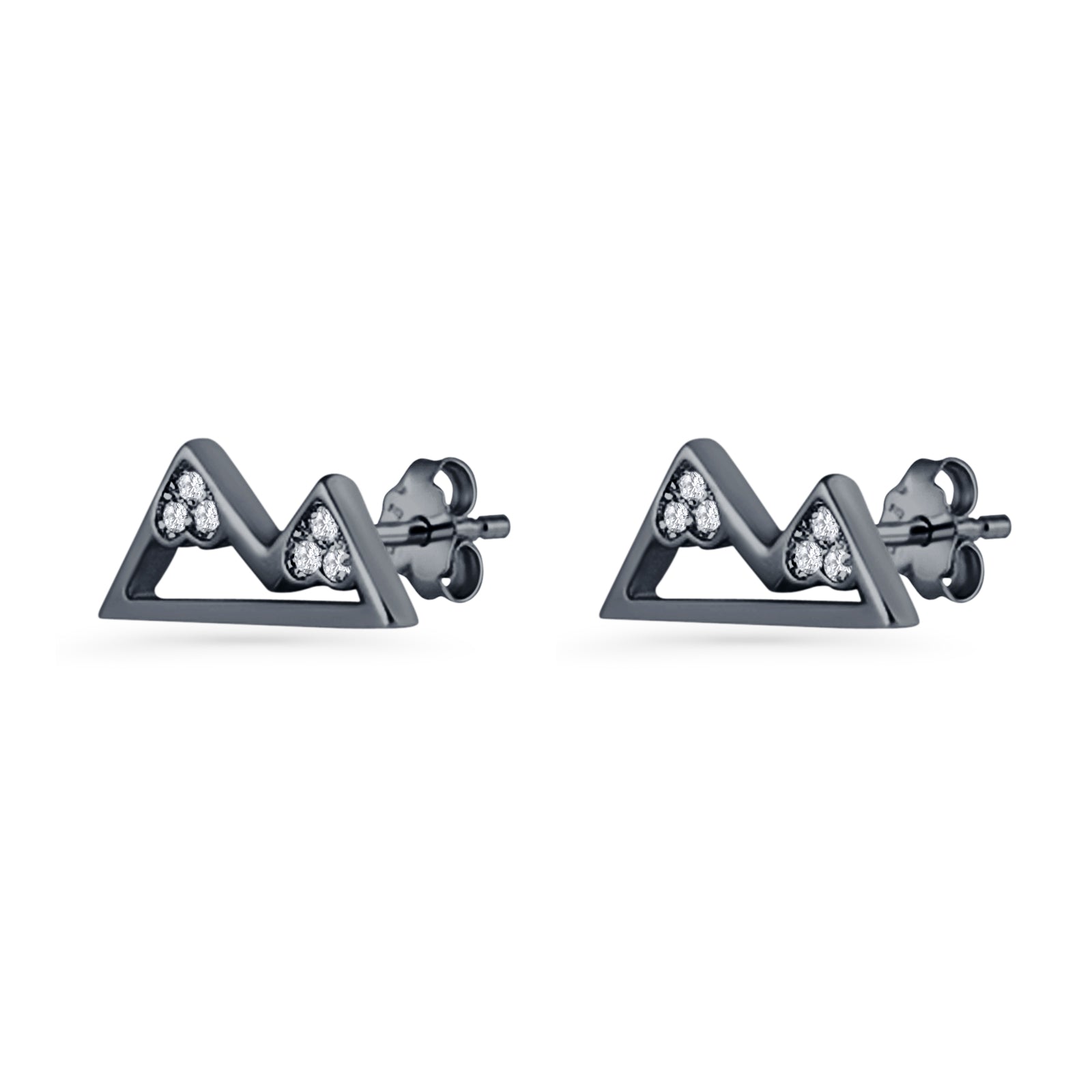 Mountain Stud Earrings