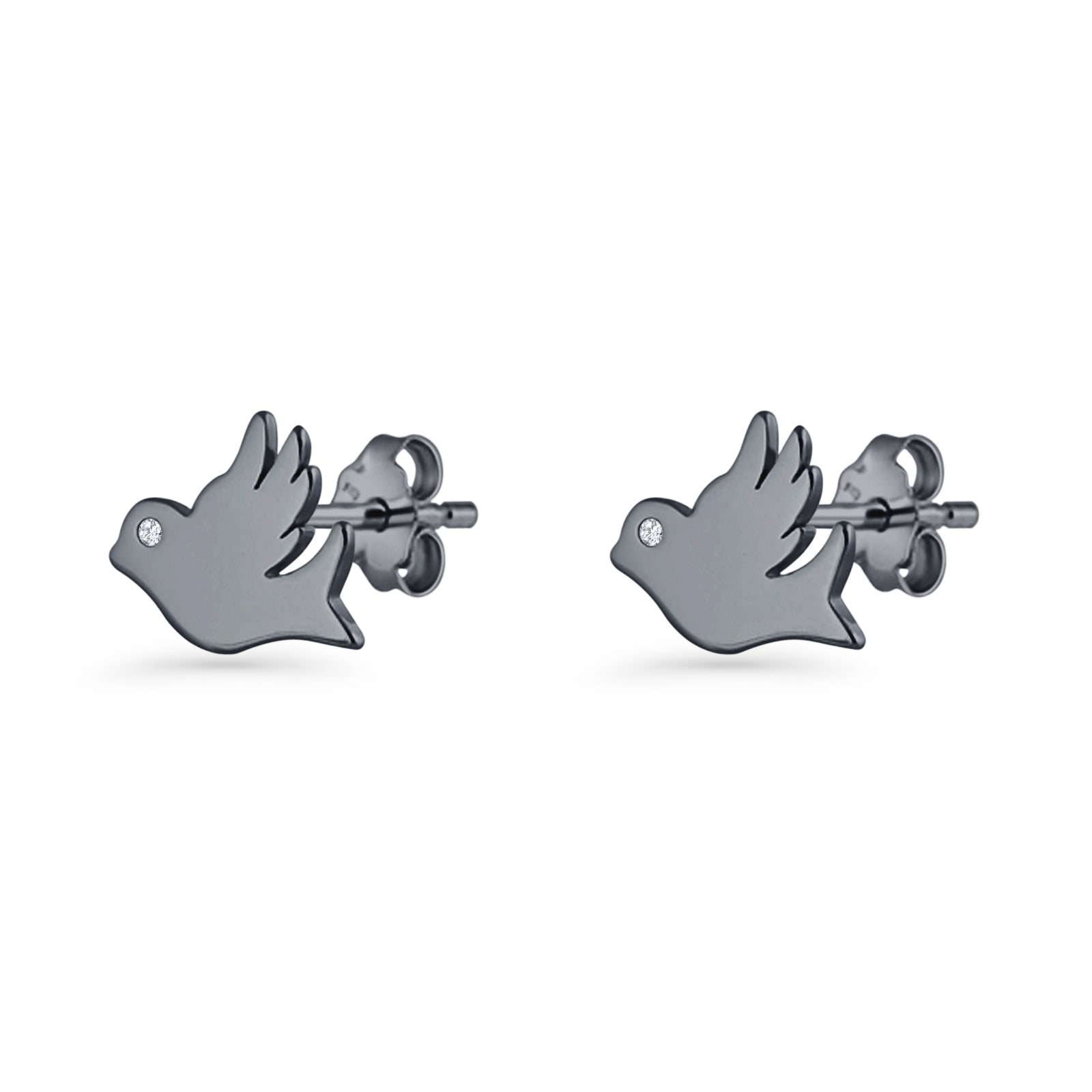 Dove Stud Earring