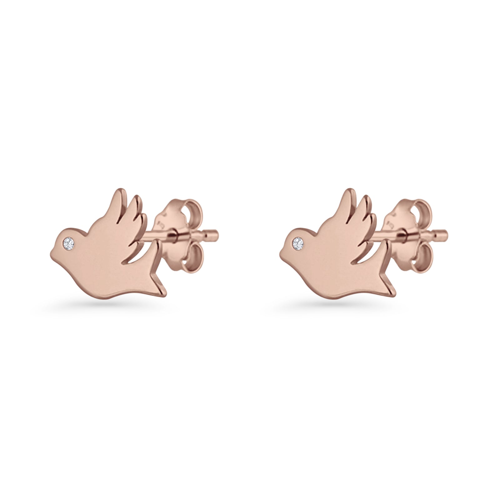 Dove Stud Earring