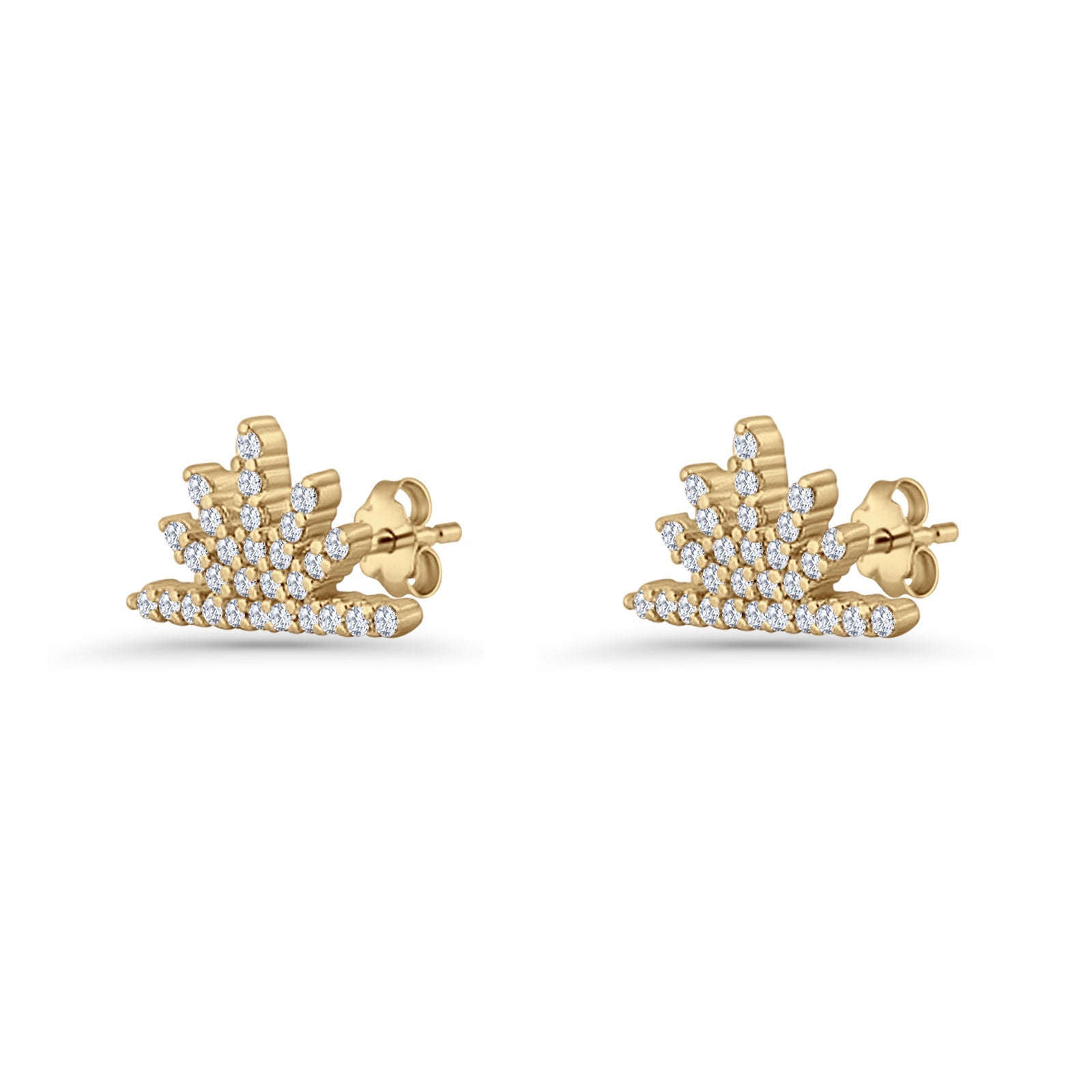 Sunburst Stud Earring