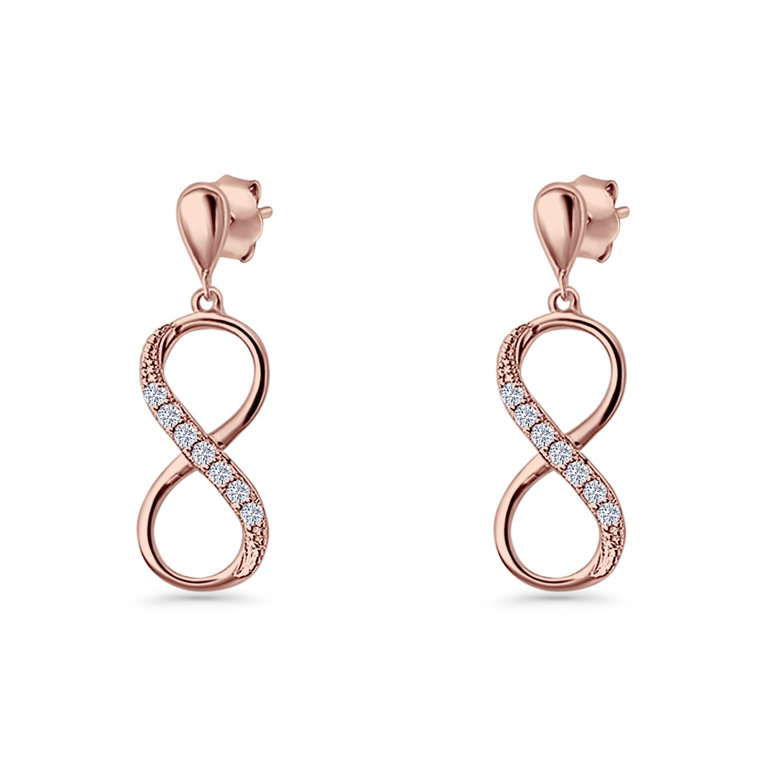 Infinity Stud Earrings