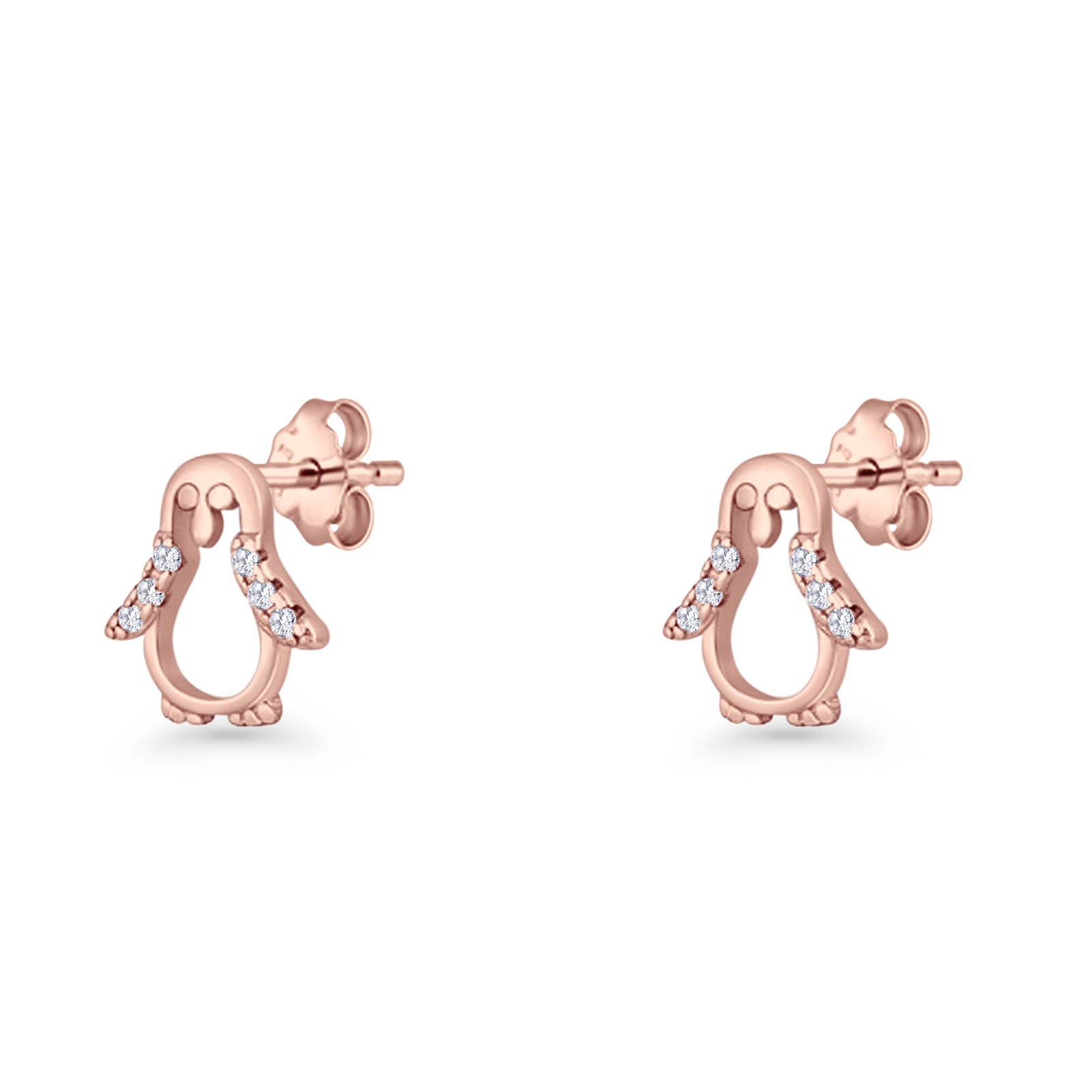 Penguin Stud Earring