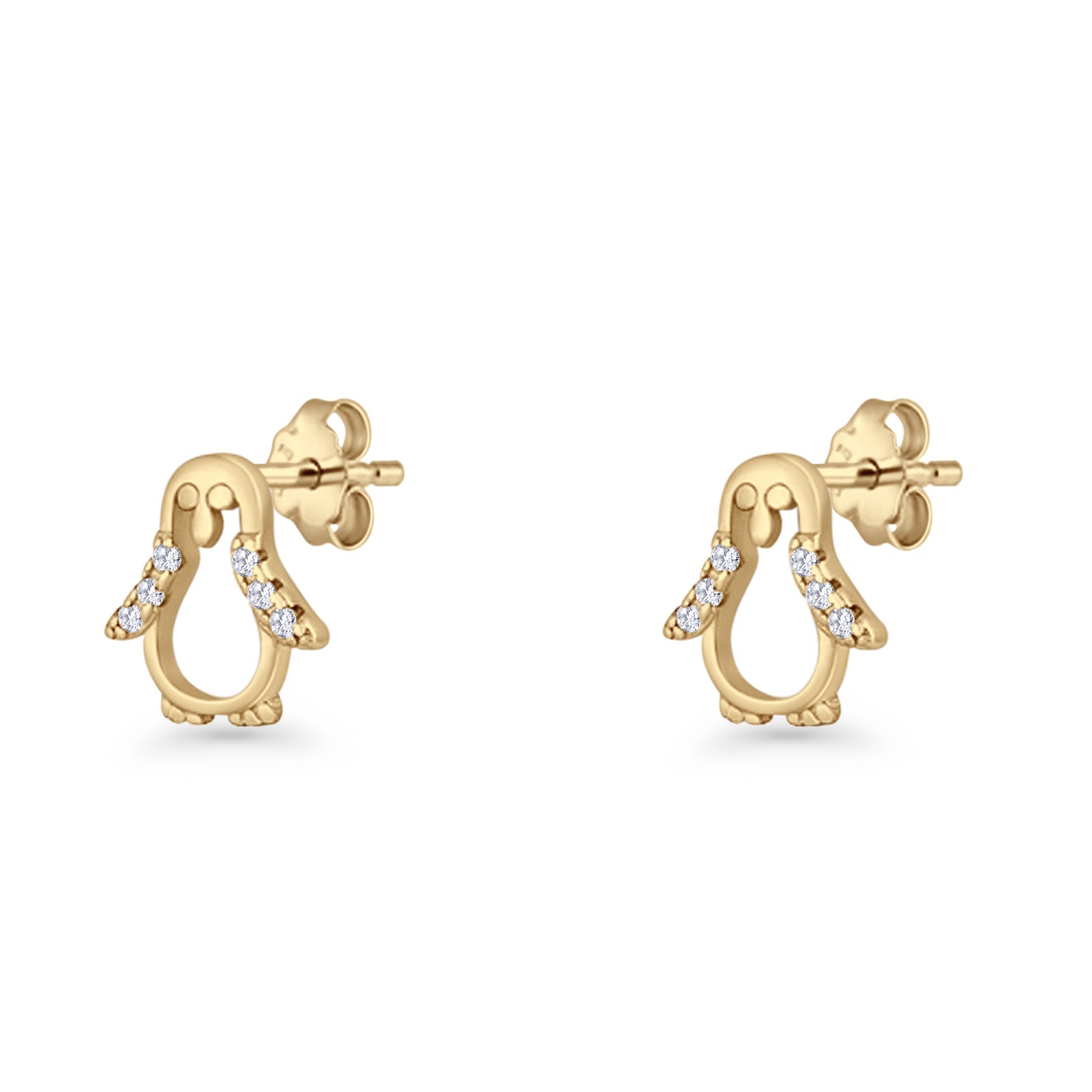 Penguin Stud Earring
