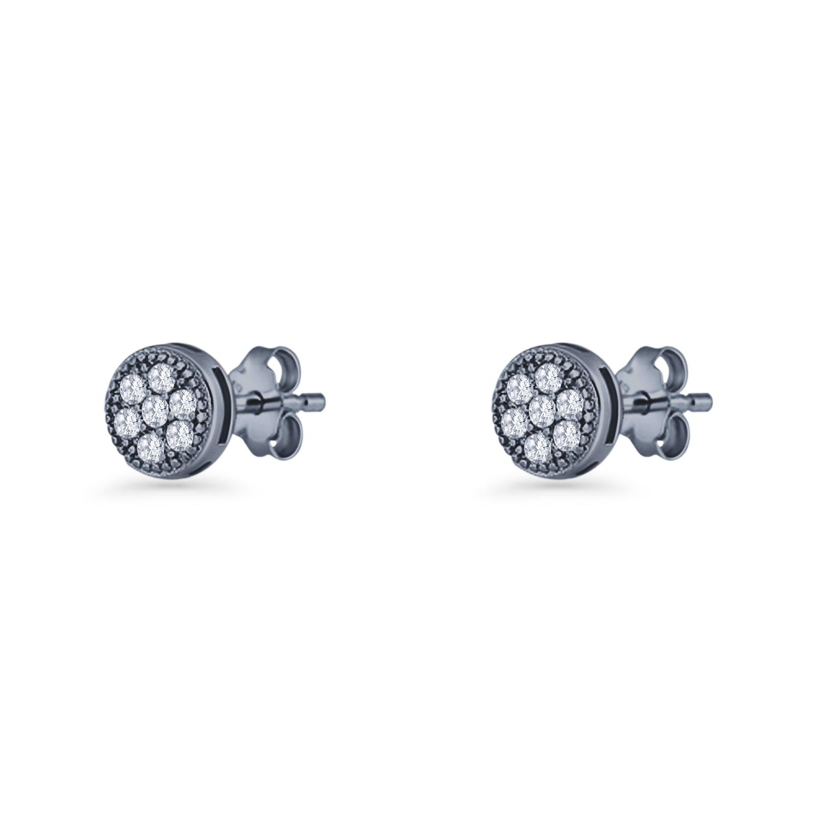 Round Stud Earring