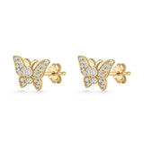 Butterfly Stud Earrings