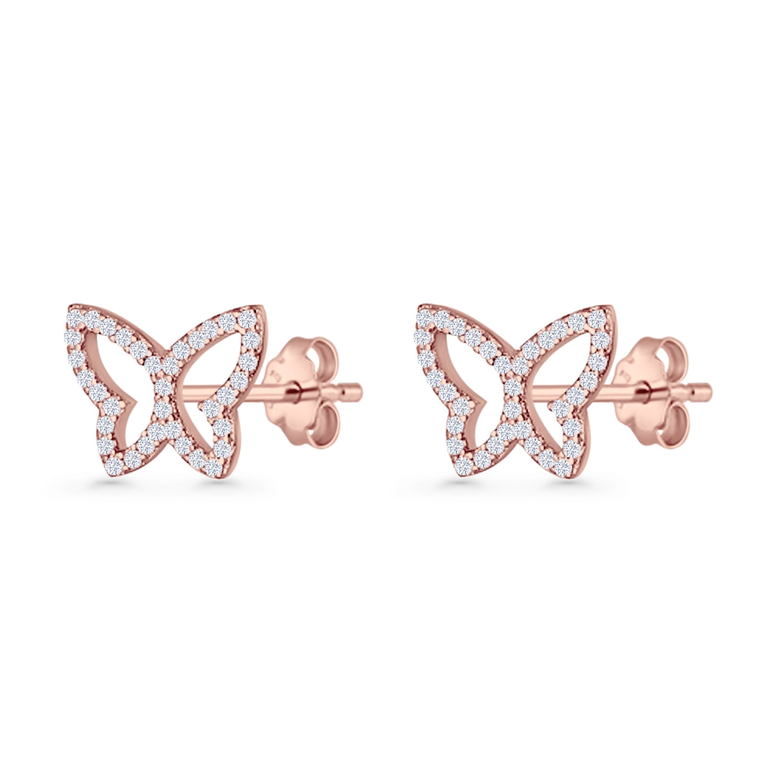 Butterfly Wings Stud Earrings