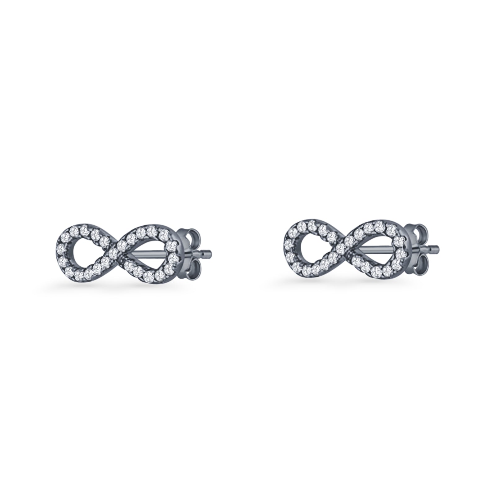 Infinity Stud Earrings