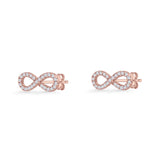Infinity Stud Earrings