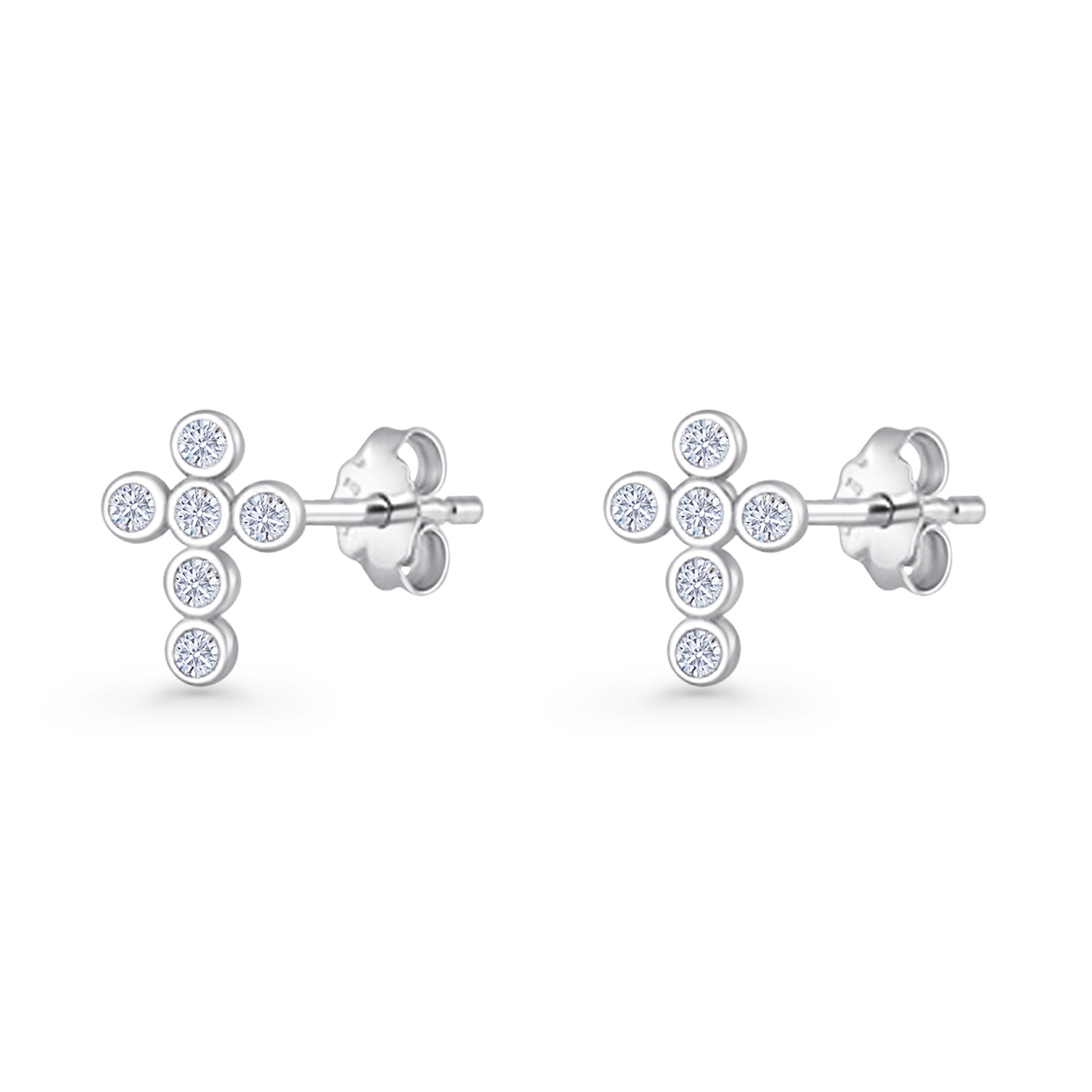 Vintage Style Cross Earring
