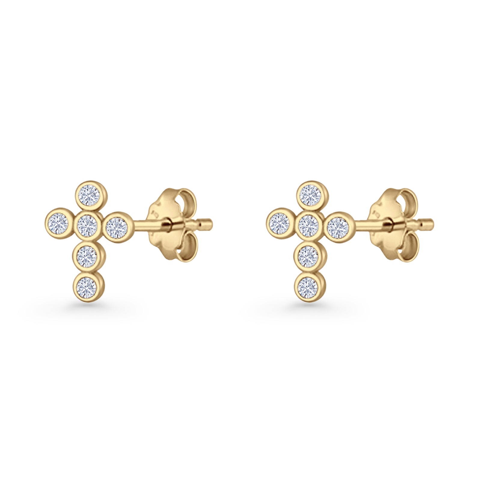 Vintage Style Cross Earring