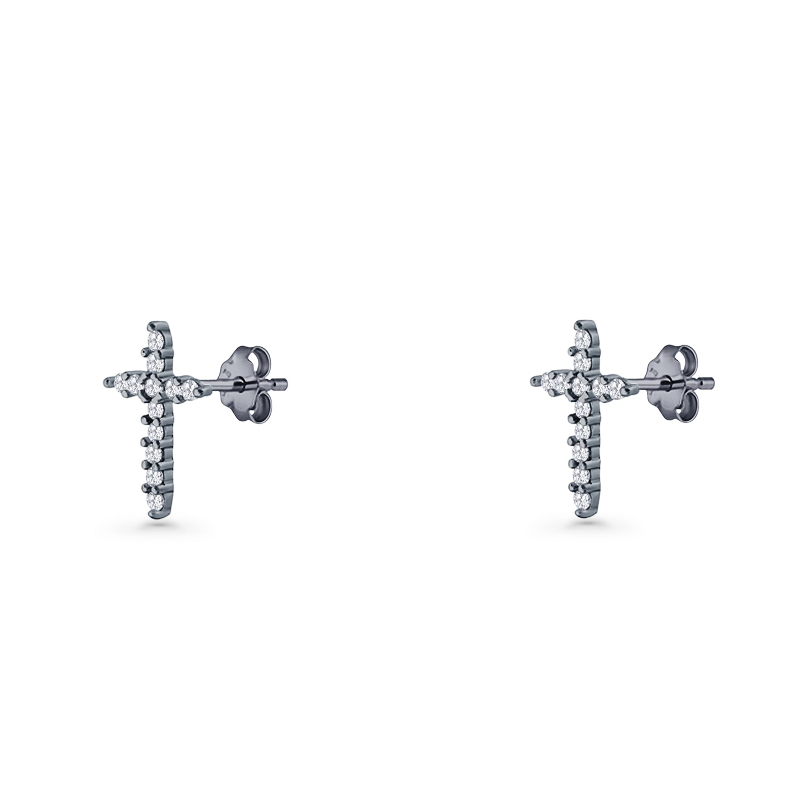 Cross Stud Earrings