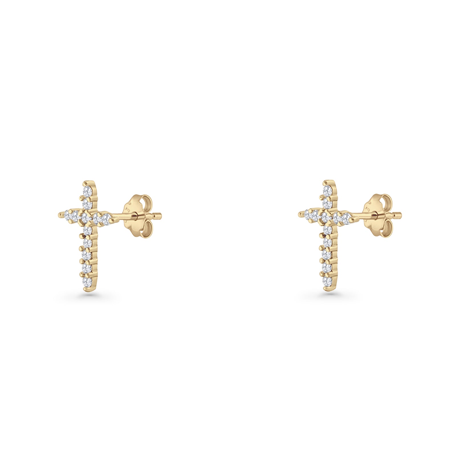 Cross Stud Earrings