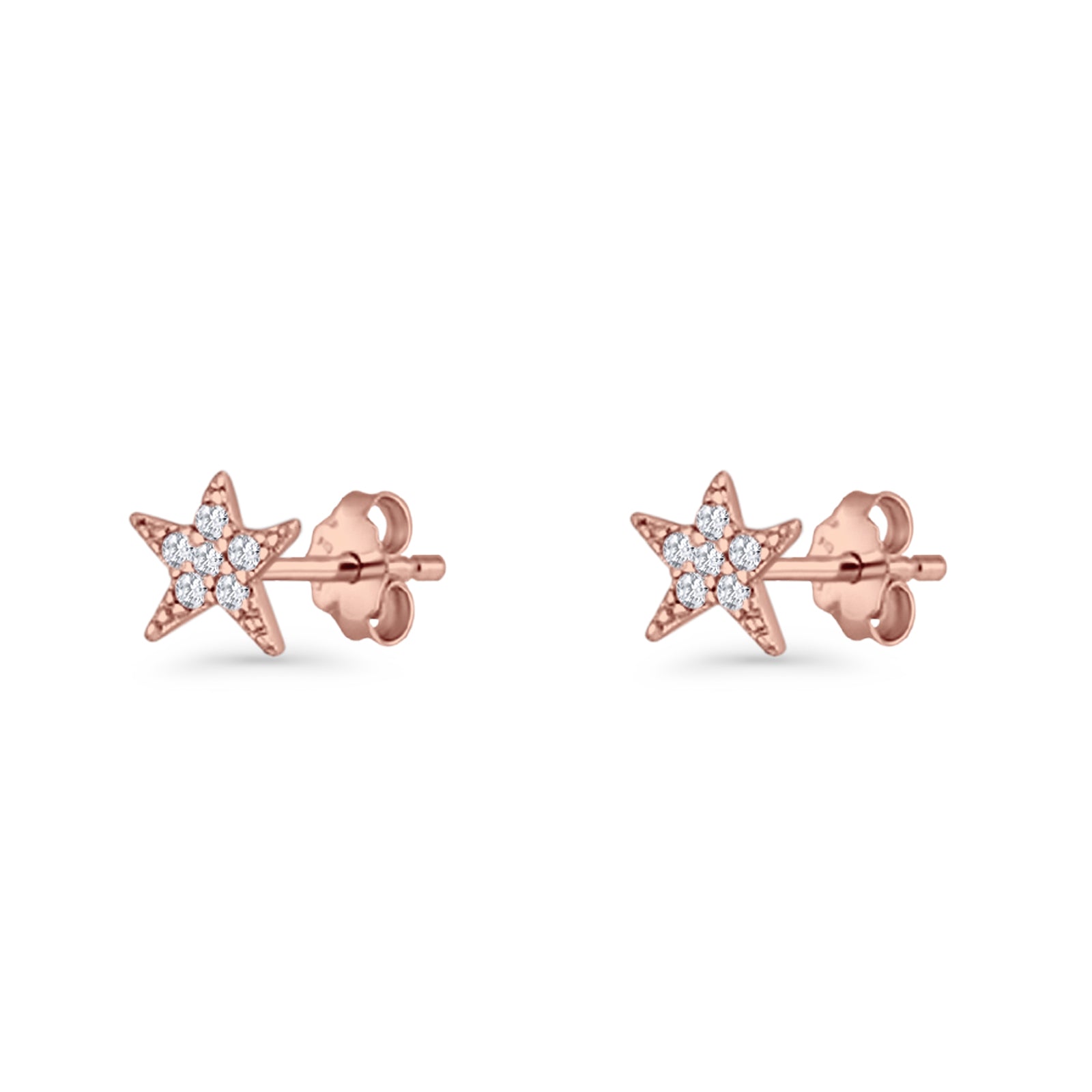 Starfish & Shell Stud Earrings