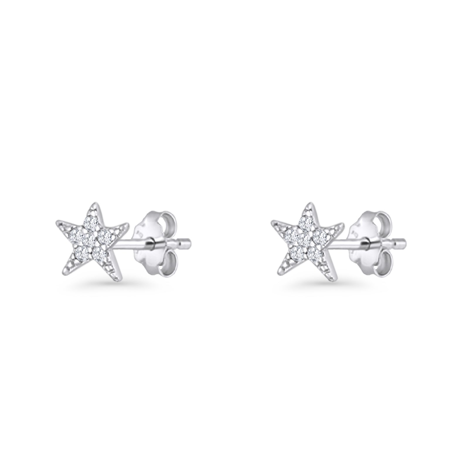 Starfish & Shell Stud Earrings