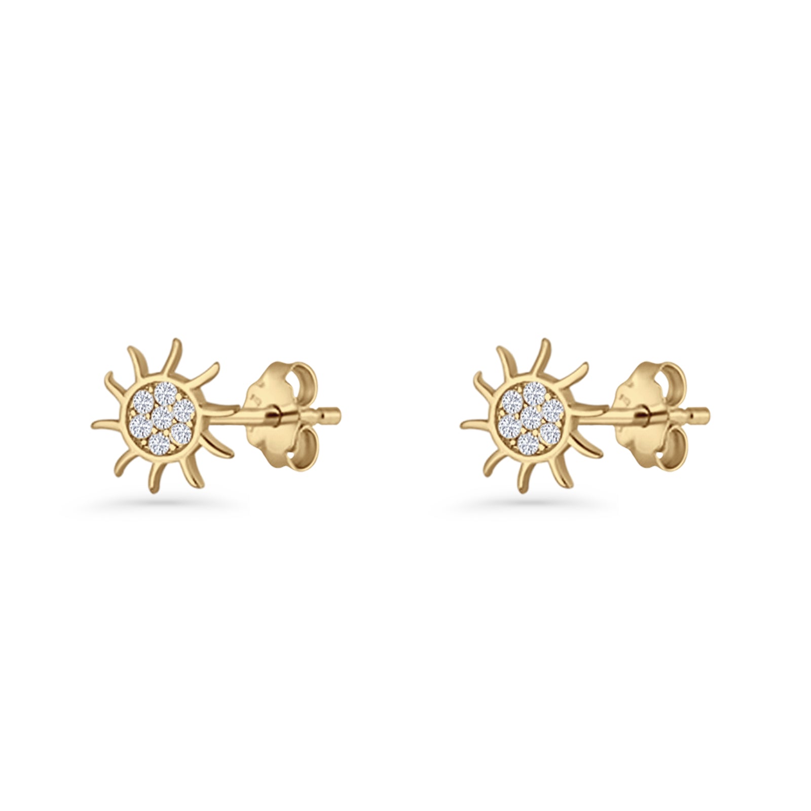 Sun Stud Earrings