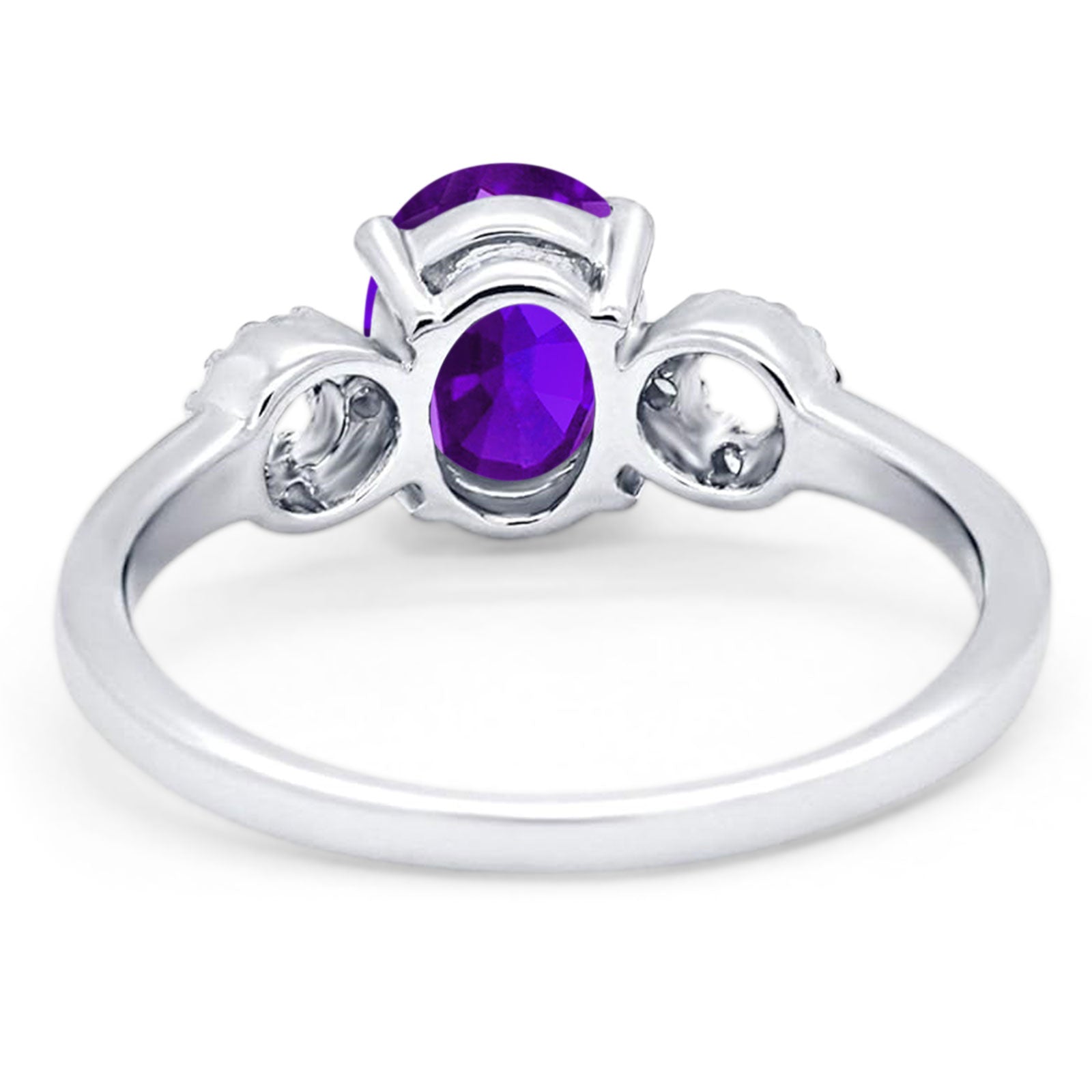Art Deco Oval Natural Stone Filigree Ring