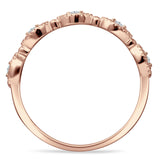 Half Eternity Marquise Ring