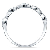 Half Eternity Marquise Ring