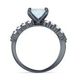 Princess Cut CZ Stackable Ring