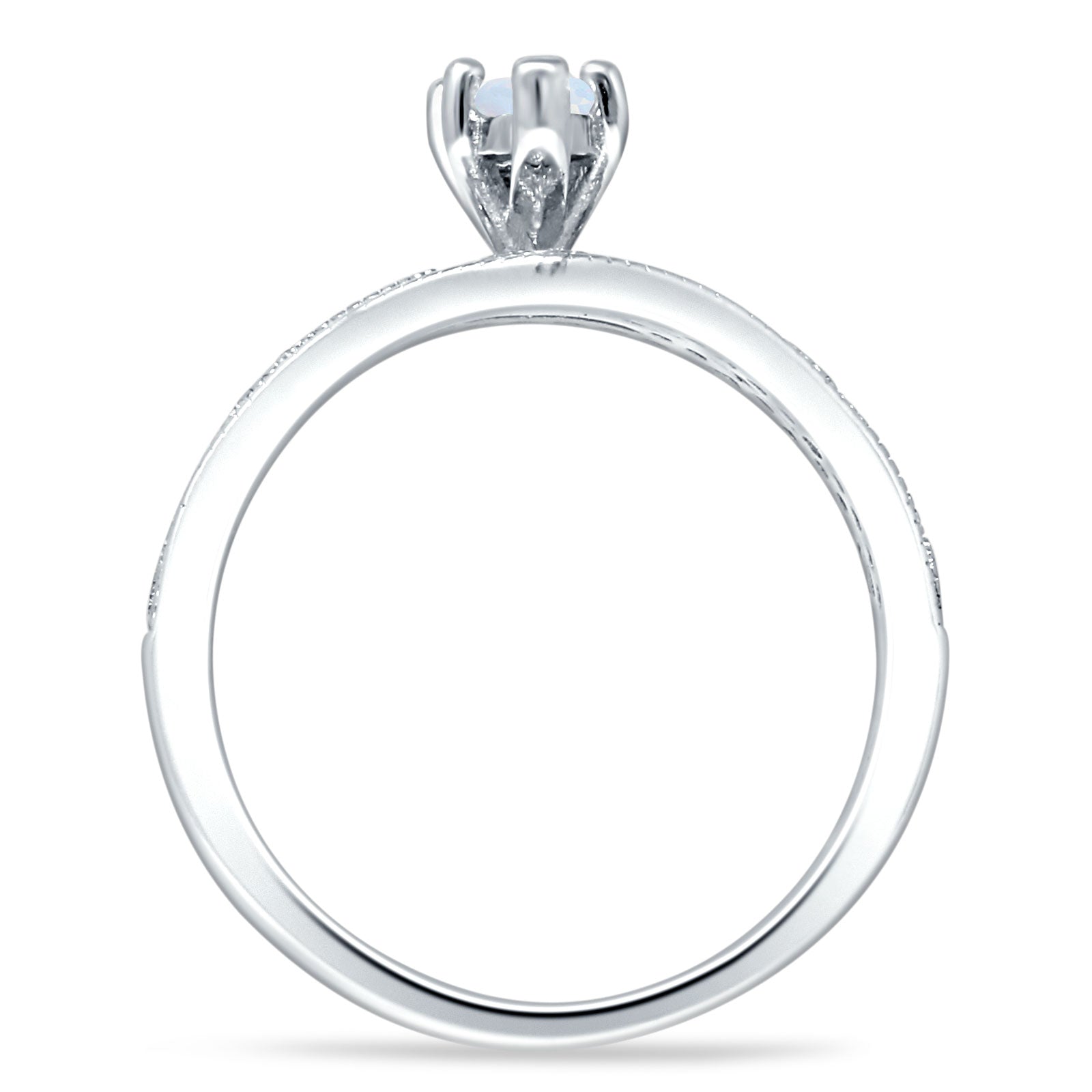 Two Piece Marquise CZ Ring