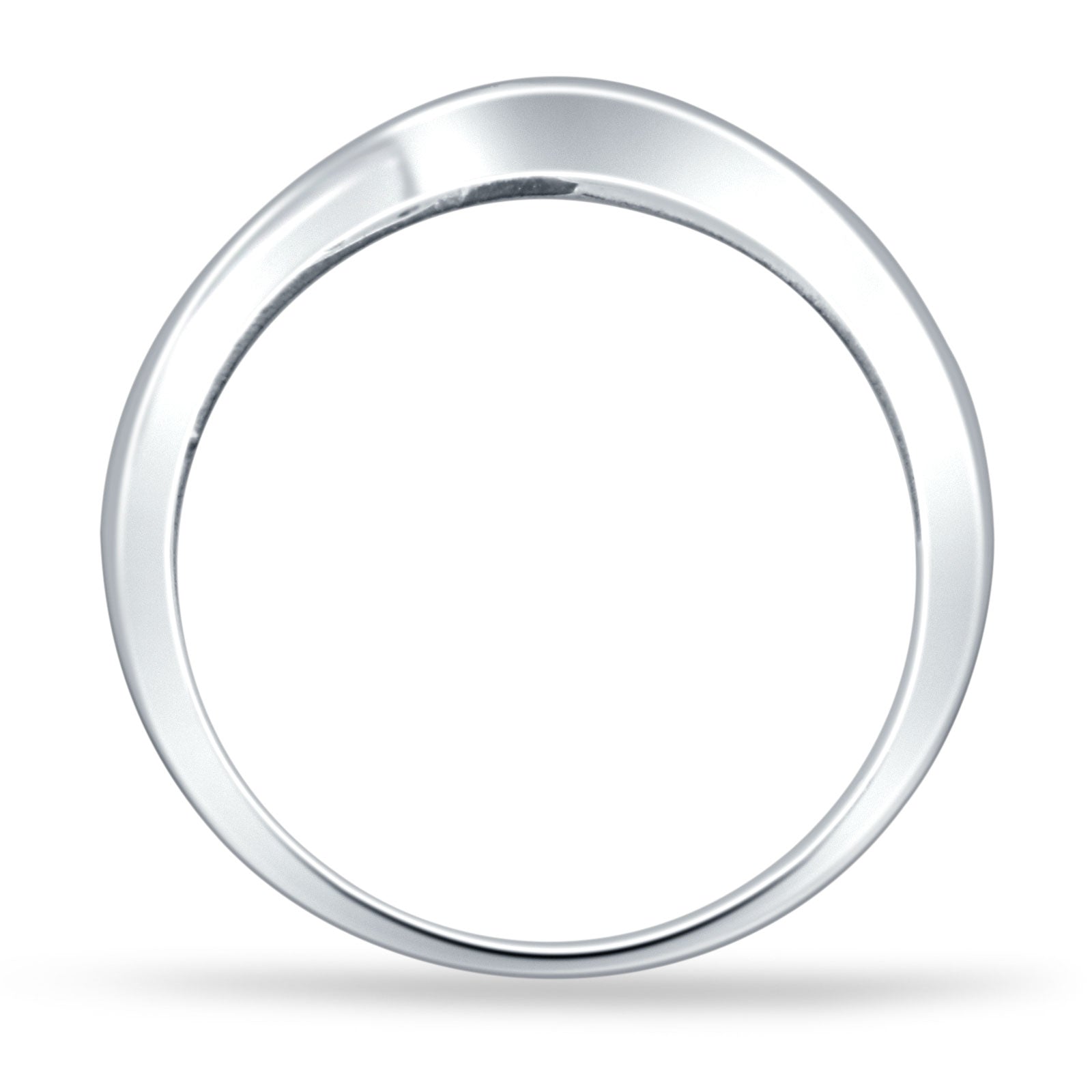 Crossover Stackable Ring