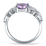 Oval Natural Stone Wedding Cocktail Ring
