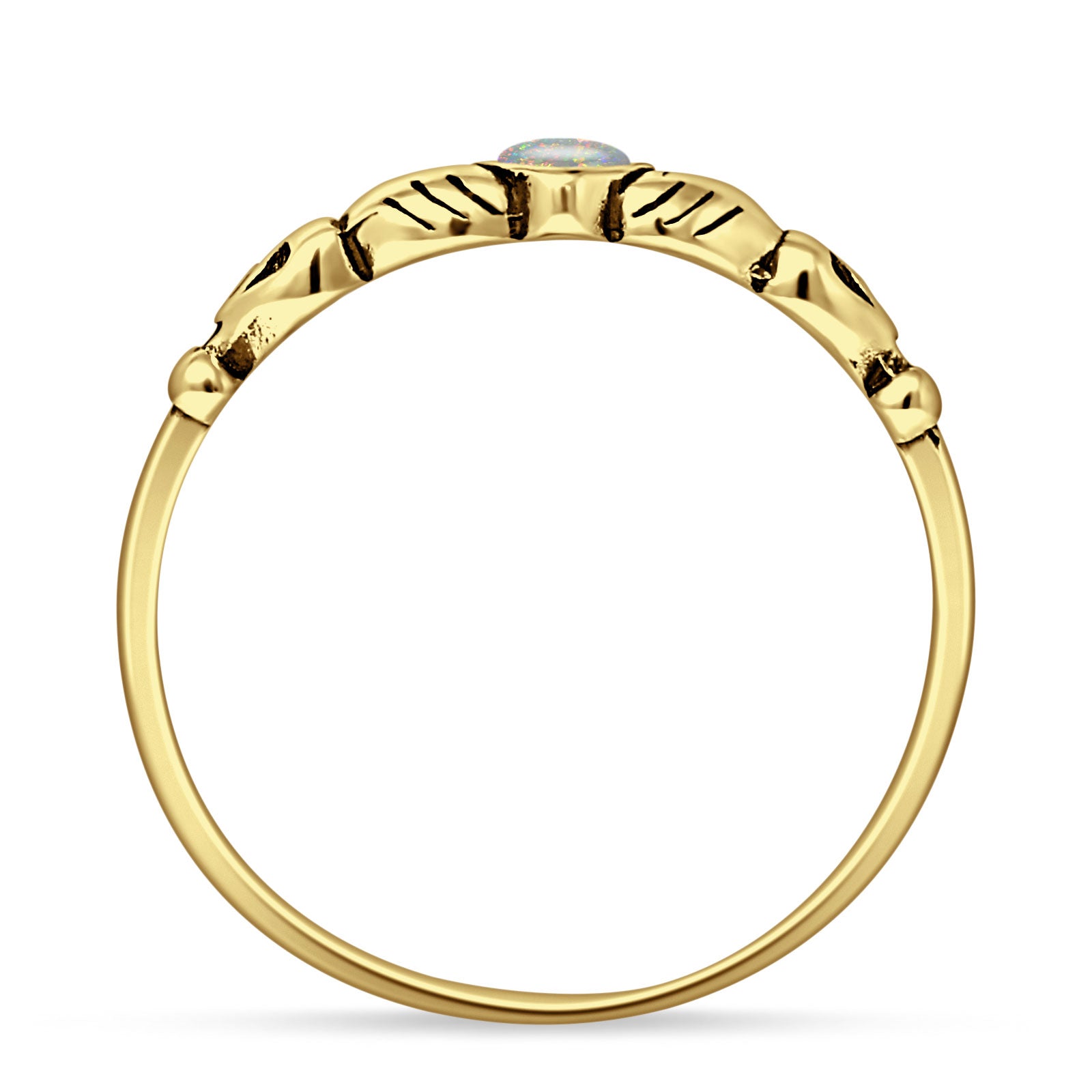 Heart Celtic Claddagh Ring