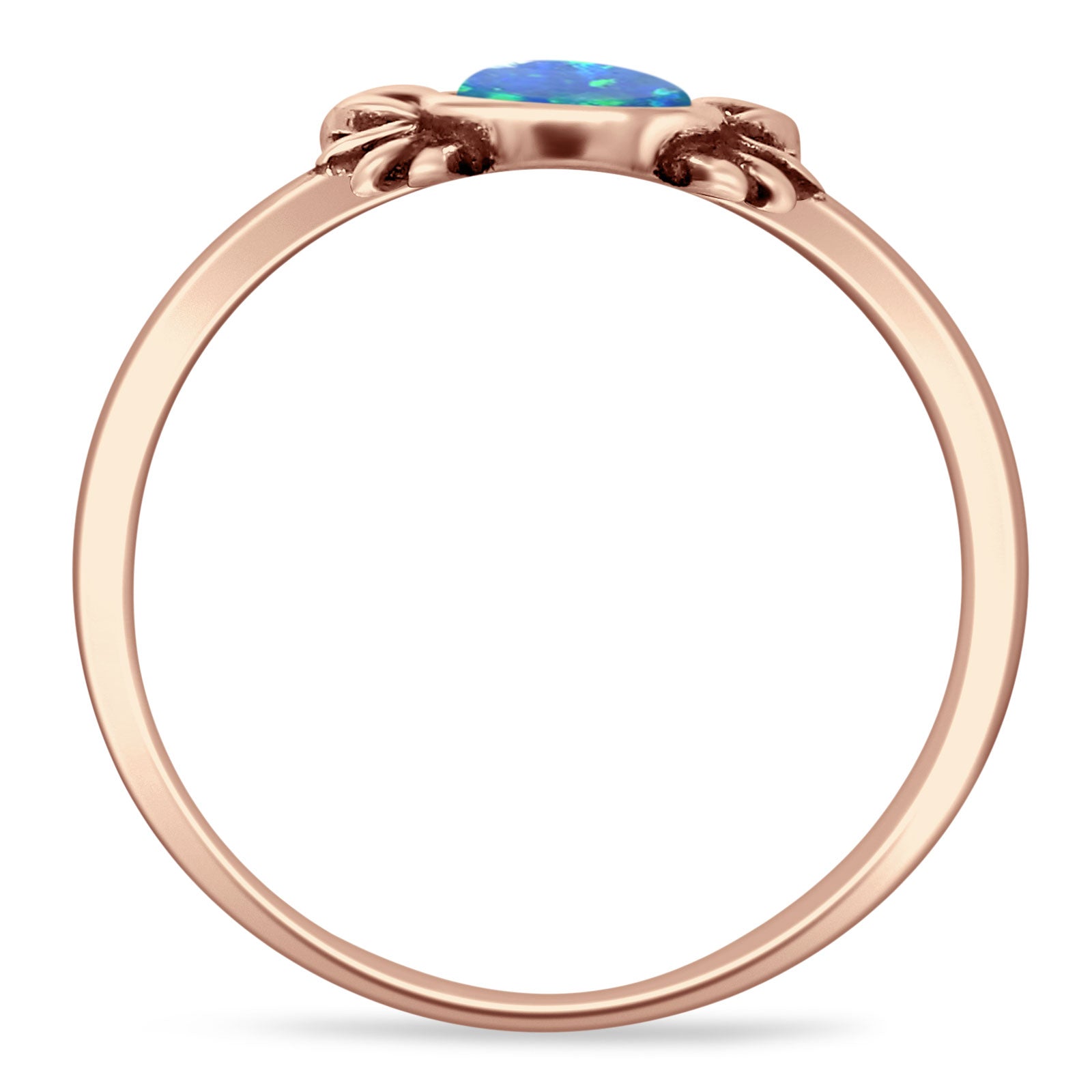 Oxidized Crab Ring
