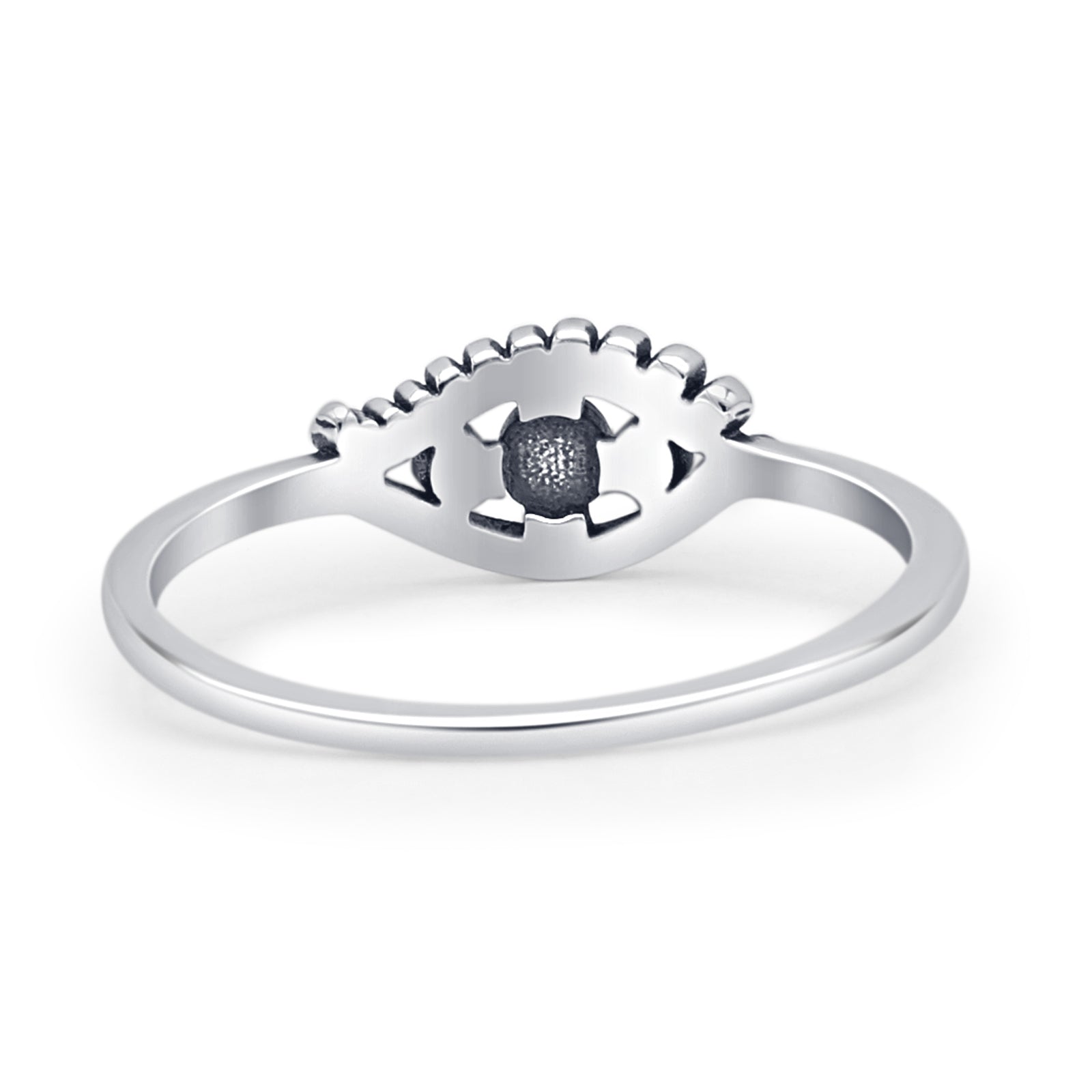 Oxidized Eye Ring