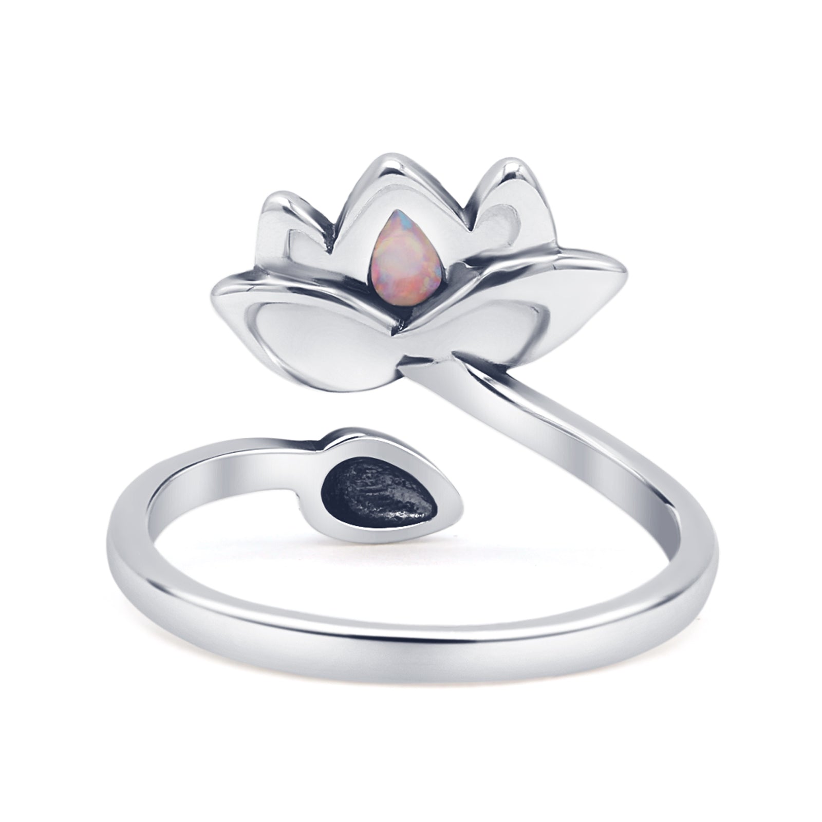 Pear Lotus Ring