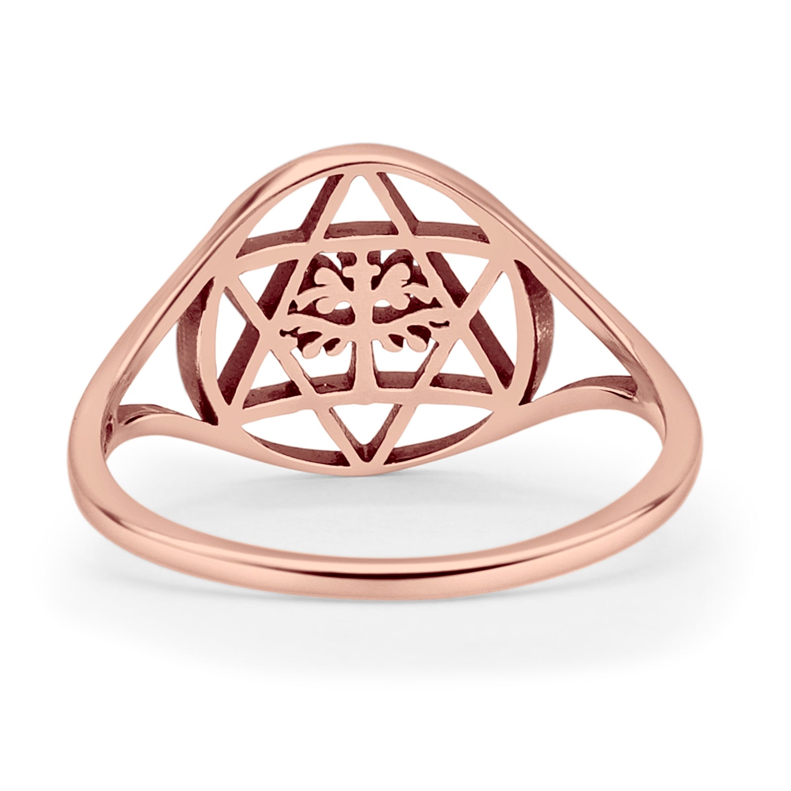Star Od David & Tree Ring