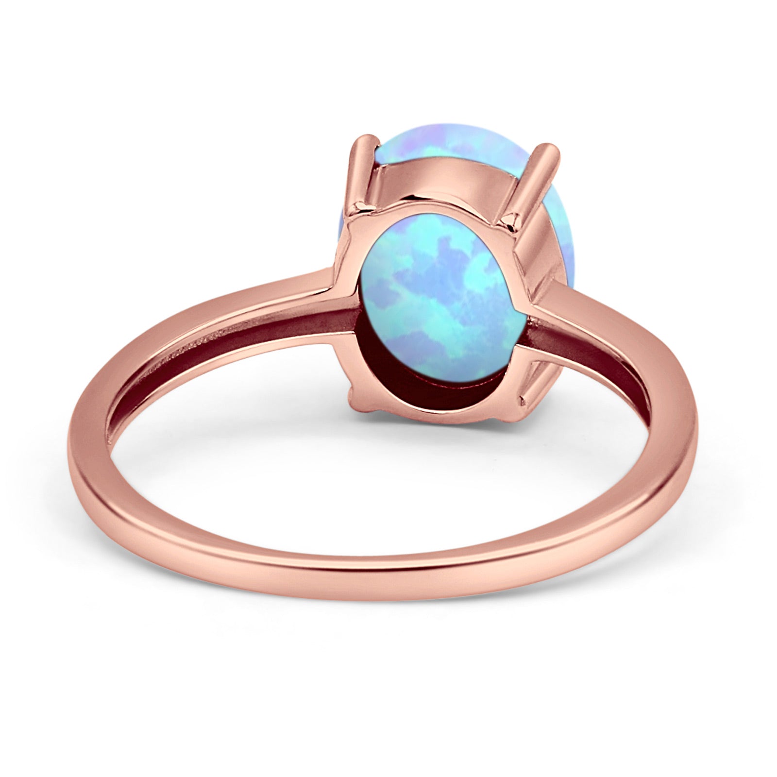 Oval Solitaire Ring