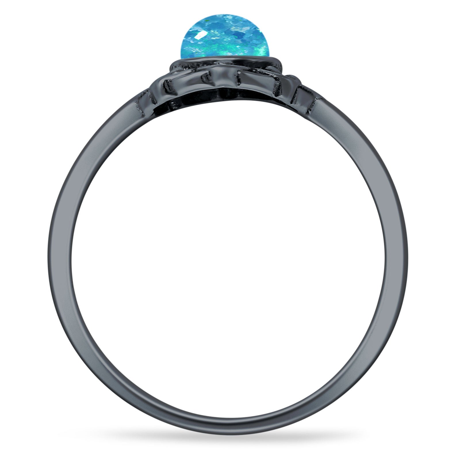Lotus Flower Mandala Ring
