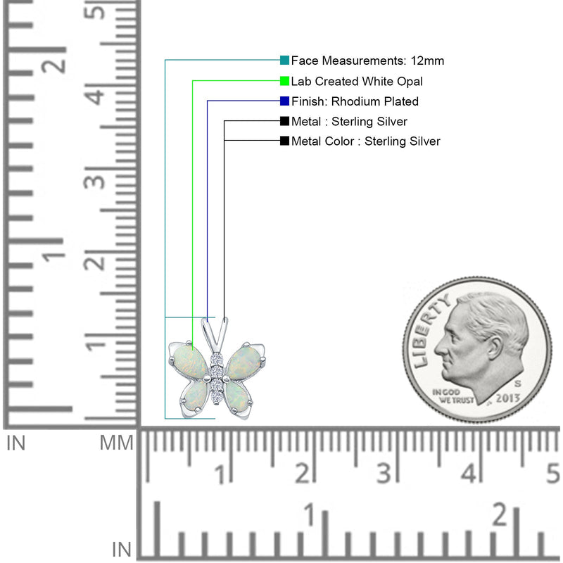 Butterfly Pendant Necklace