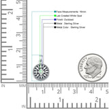 Compass Pendant Necklace