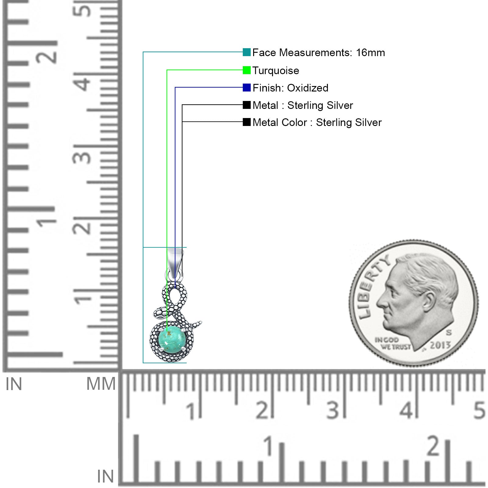 Snake Pendant Necklace