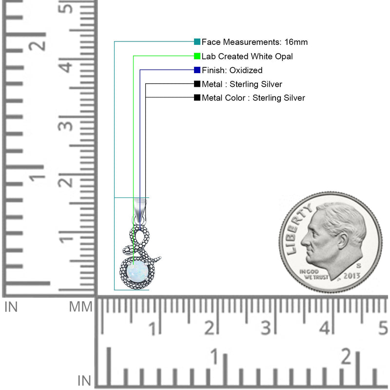 Snake Pendant Necklace