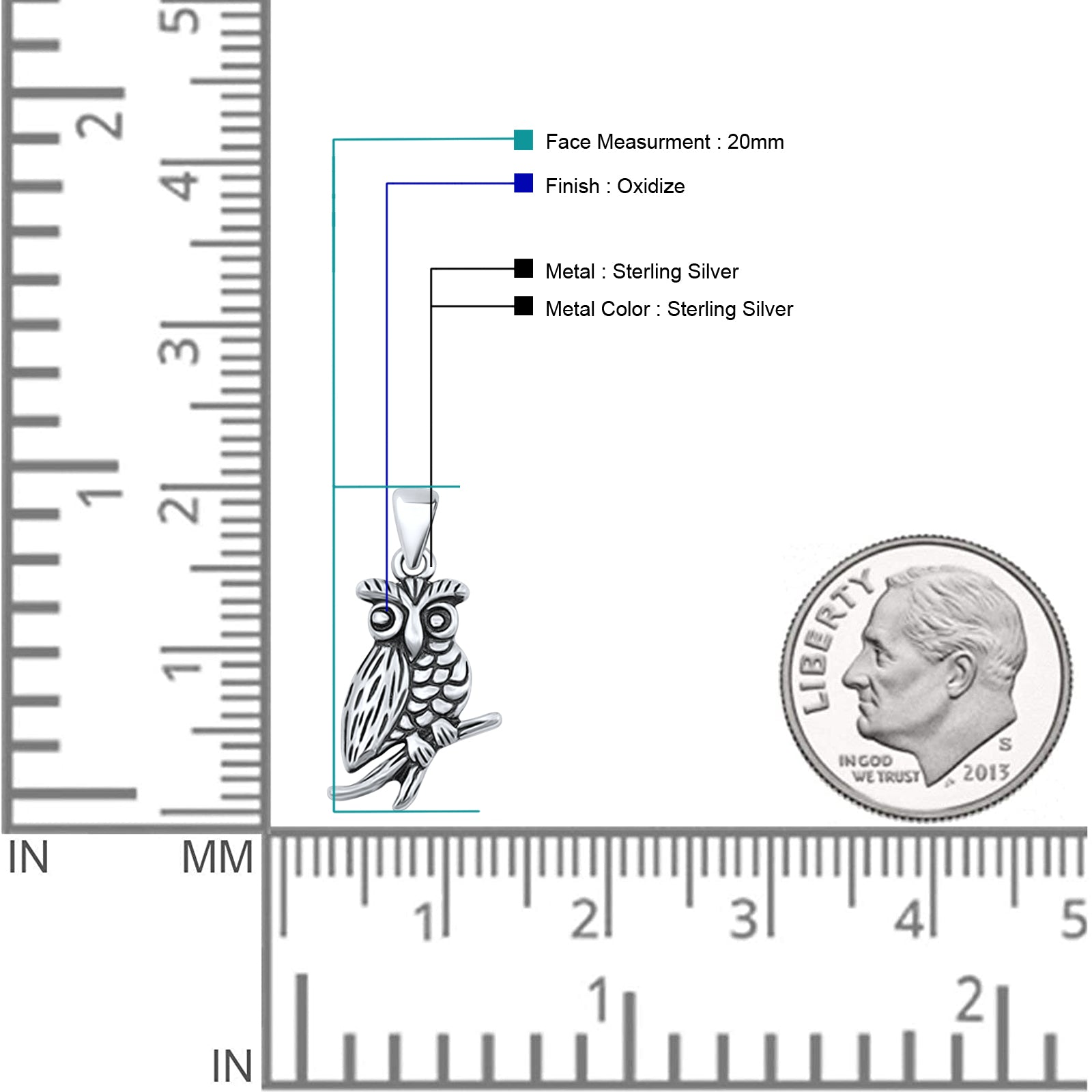 Owl Pendant Necklace