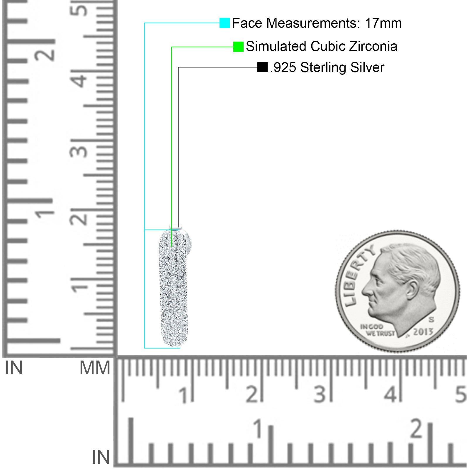 Half Circle Earrings